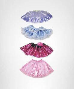 Melissa & Doug Role Play Collection - Goodie Tutus! Dress-Up Skirts Set (4 Costume Skirts)