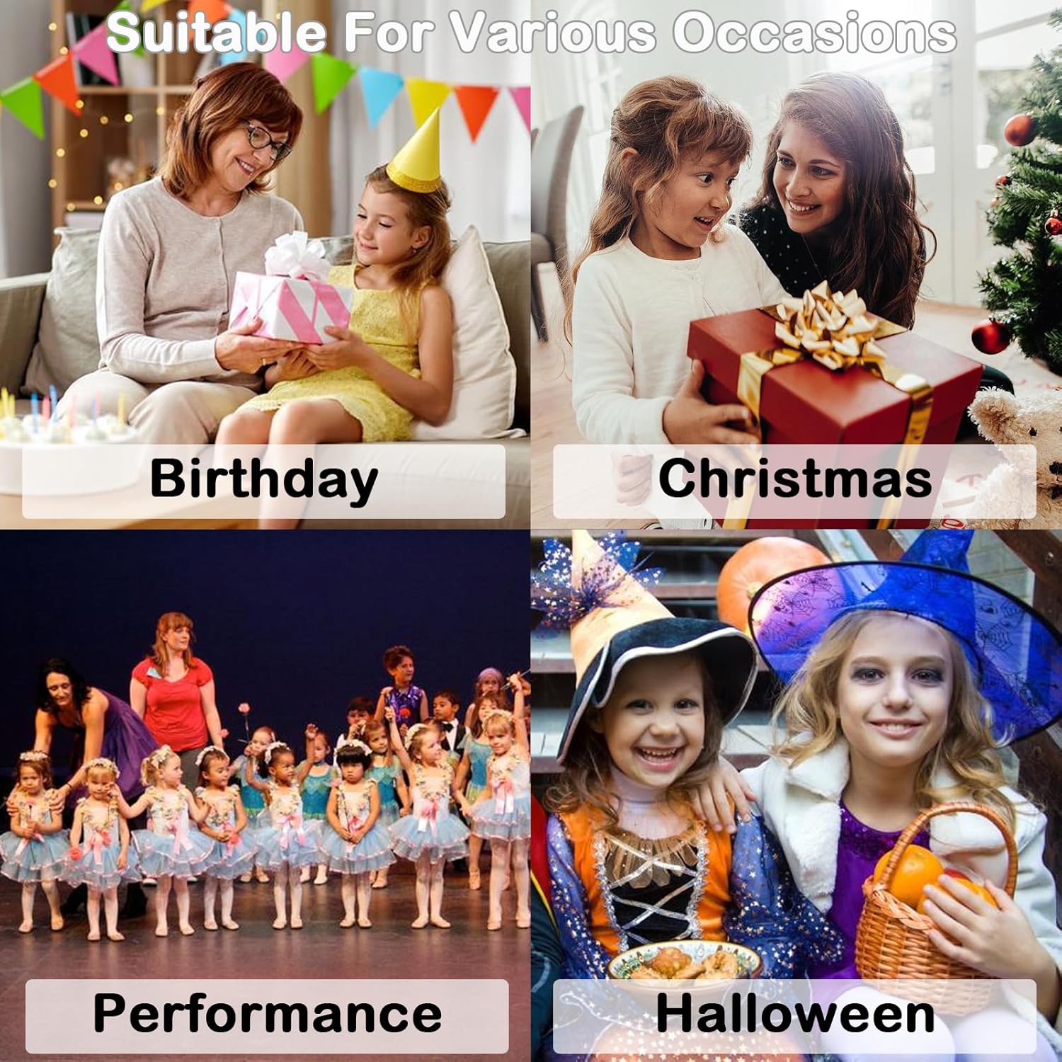 Princess Cape Set 8 Pieces Girls Princess Cloak, Kids Fairy Tulle Elsa Princess Dress Up Clothes Cape for Girls Birthday Party Halloween Dressing Up with Crown Wand Accessories - Image 6