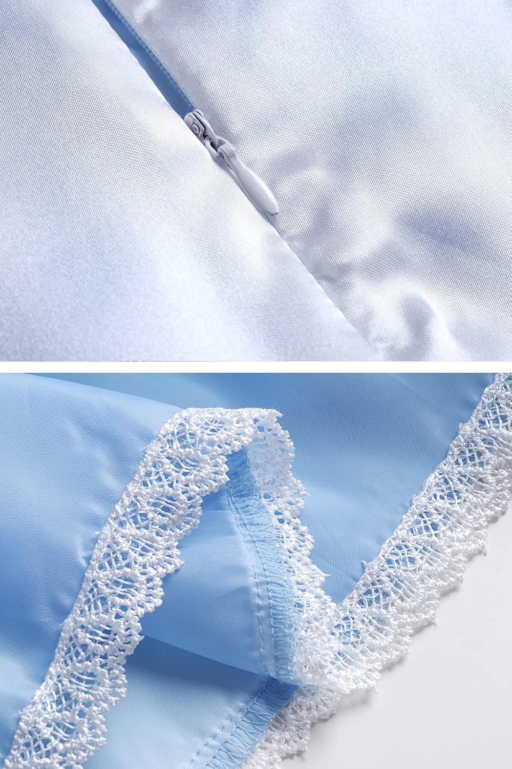 MYZLS Cinderella Princess Dress Girls Fancy Party Costume Christmas Cosplay Dress Up Outfit for 3-8 Years - Image 6