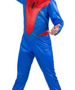 Marvel Spider-Man Official Youth Halloween Costume - Printed Jumpsuit with Fabric Mask