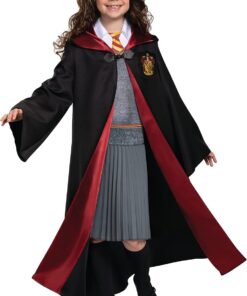 Disguise girls Hermione Granger Girls Costume, Deluxe Official Harry Potter Wizarding World Costume