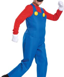 Mario Deluxe Child Boy Costume