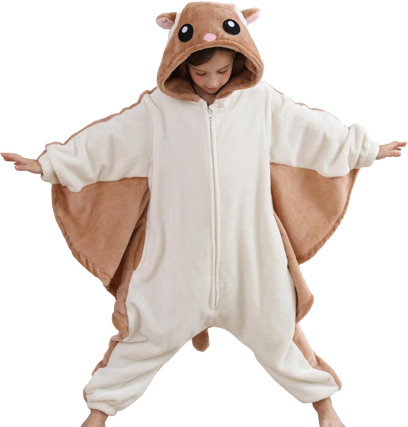 ATOZ Onesie for Kids, Animal Pajamas Halloween Cosplay Costume for Girls Boys
